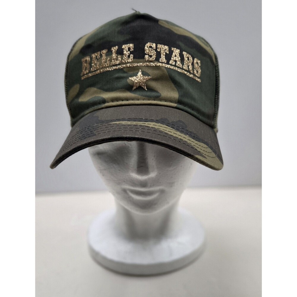 OTTO Womens Camouflage Bella Stars Hat/Cap Glam And Glitter Snapback